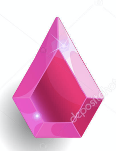 pink crystal